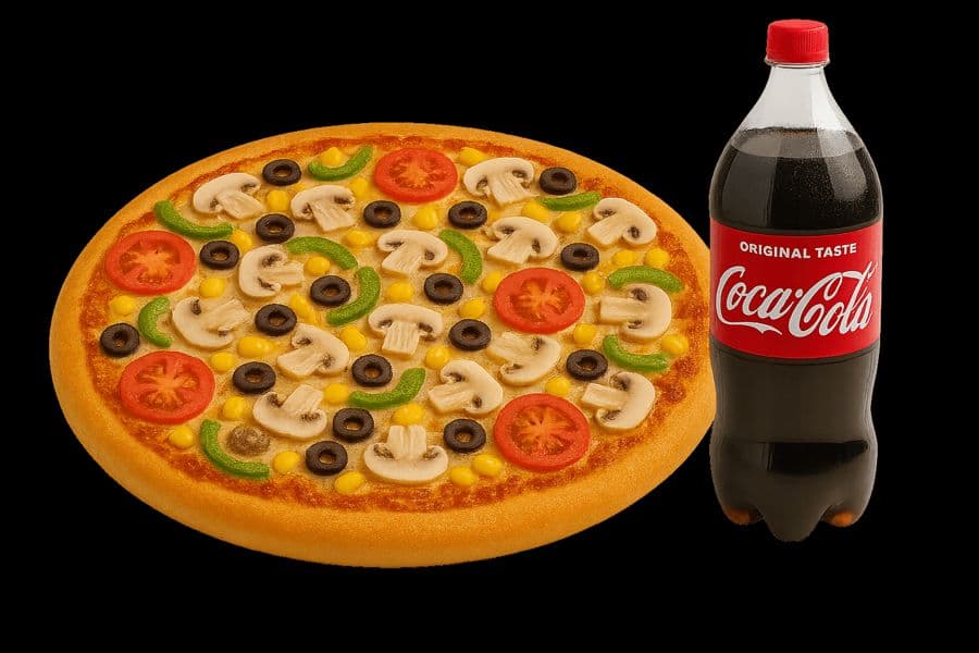 3XL with 5 Topping + 2l Coke