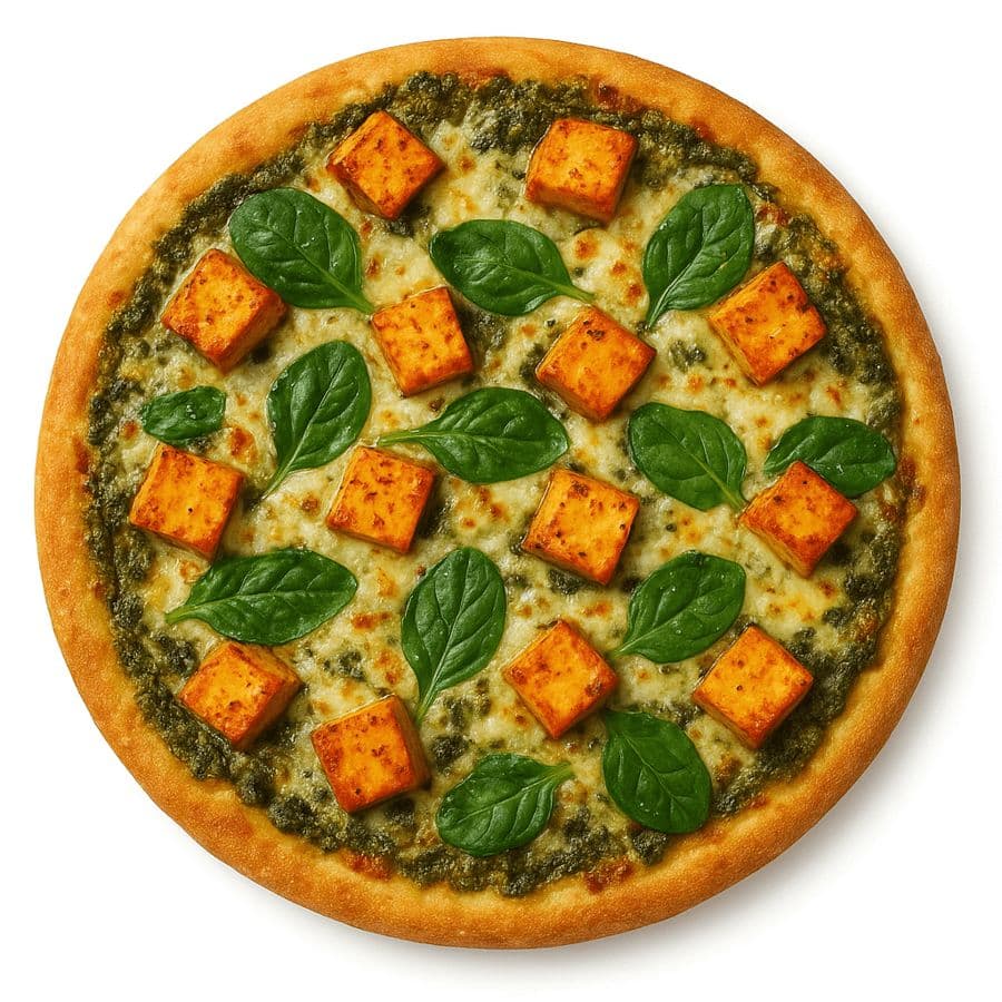 Pesto Paneer Pizza