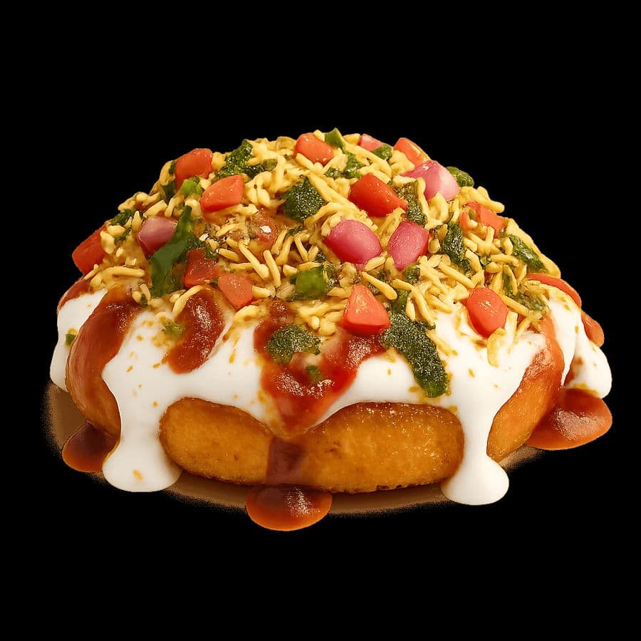 Aloo Tikki Chaat